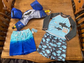 NEW Boy’s 4t/5t Swimwear & Swim Vest