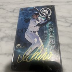 Ichiro Mariners Authenticated Images Card