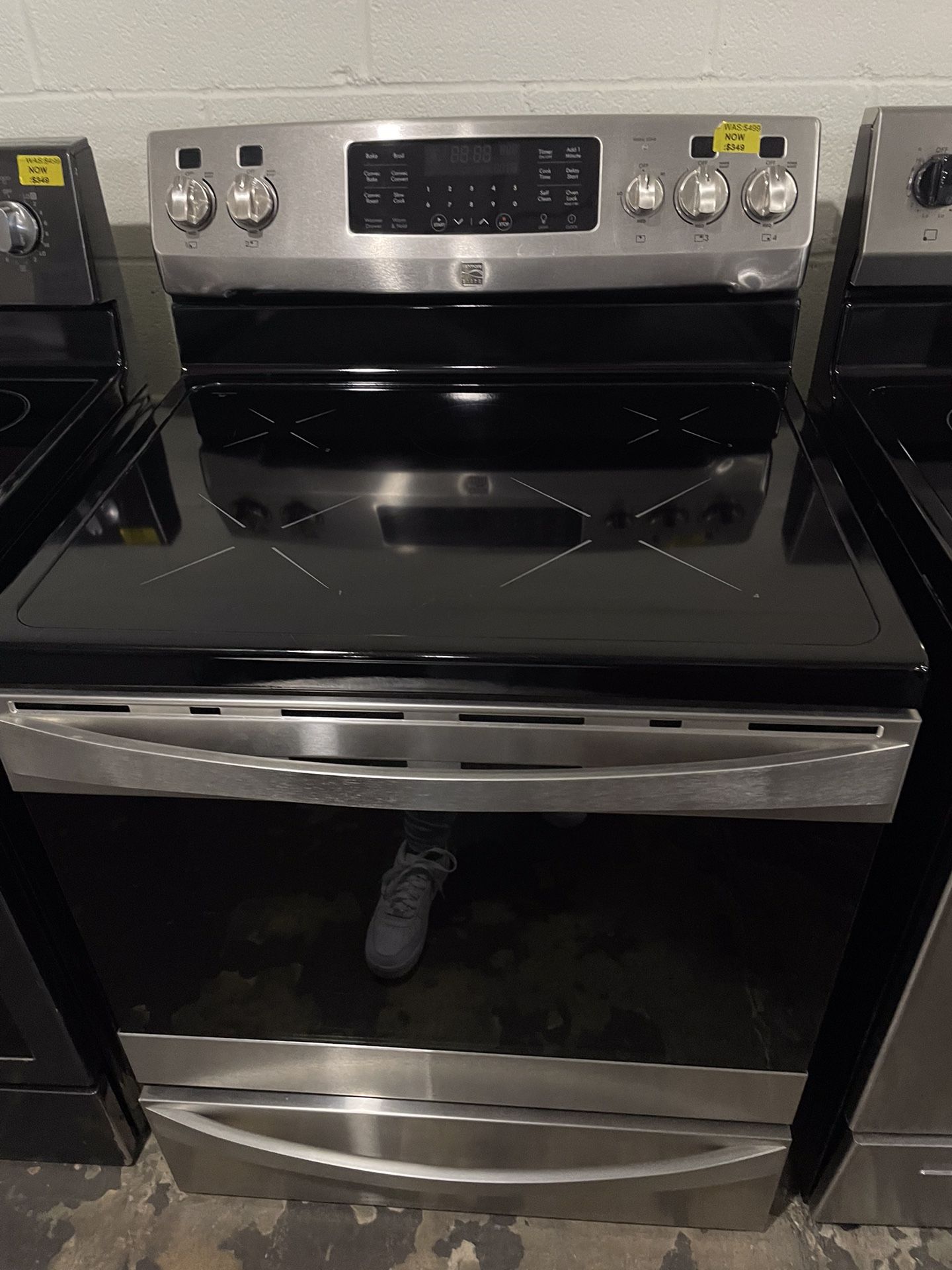 Kenmore Glass Top Stove
