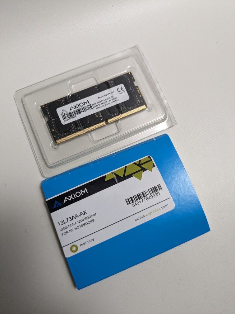 32GB DDR4 Gaming Laptop Memory RAM 3200MHz
