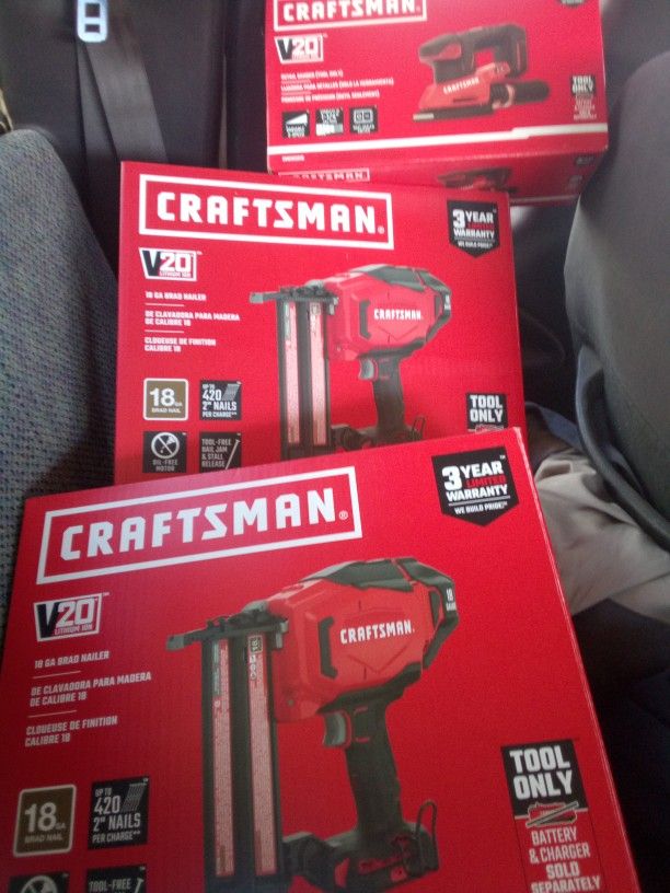 Craftsman Nail Gun And Sander