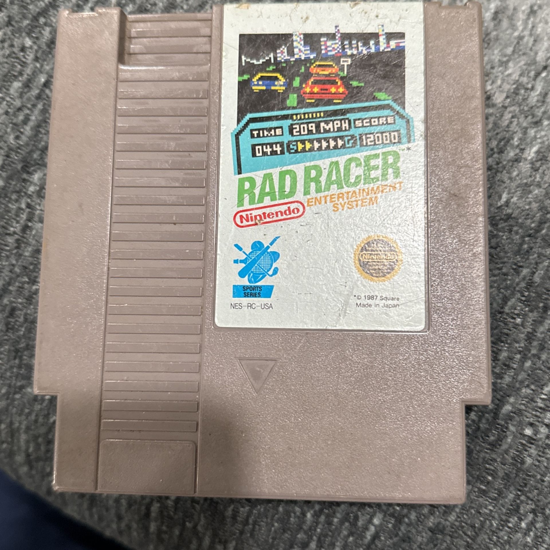 Rad Racer Nintendo 