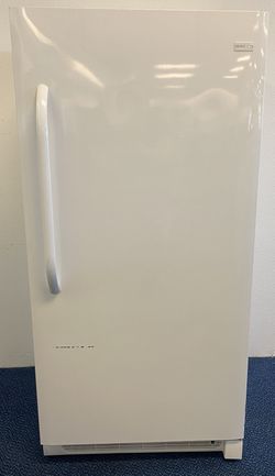 White Frigidaire Upright Frost Free Freezer (4-0013)