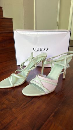 Guess Womens Fumi Faux Leather Dressy Heels