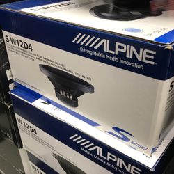 Alpine S-w12d4 On Sale Today For 139.99