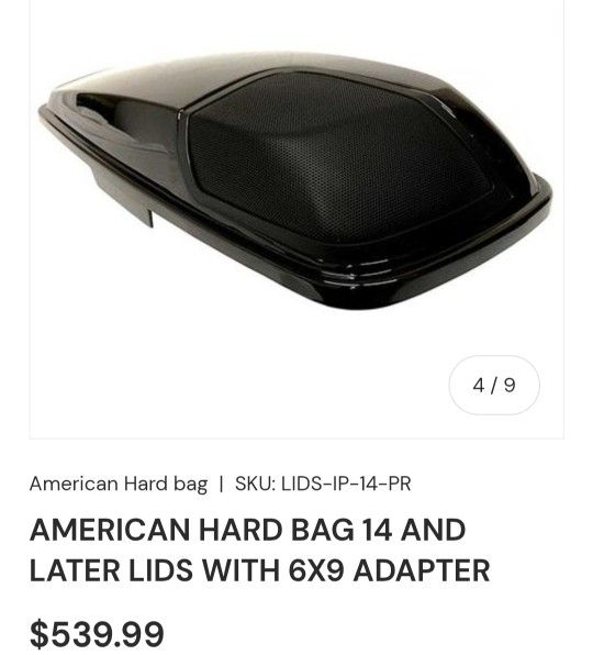Cicada CM69.4 Soundigital 800.4 EvoX American Hard Bag 6x9 Lids