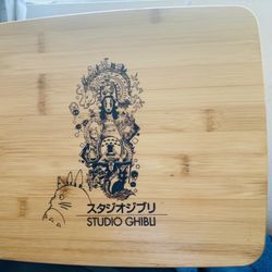 Studio Ghibli Bamboo Cutting Board 
