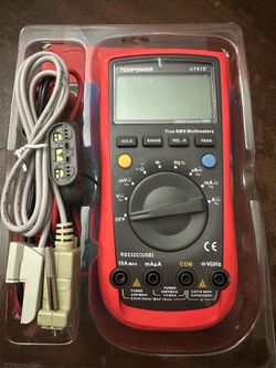 UT61E AC/DC DIGITAL MULTIMETER / Multimetro digital