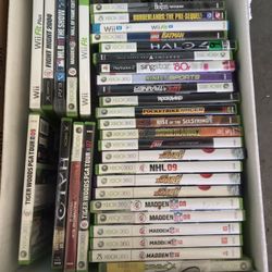 Video Games Lot  ( First $120 Or Trade ). Local Meet Up Only 