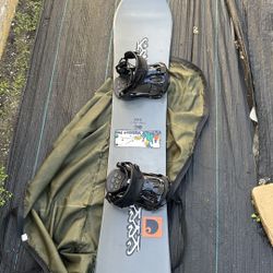 K2 Snowboard w/ Bag & Bindings 