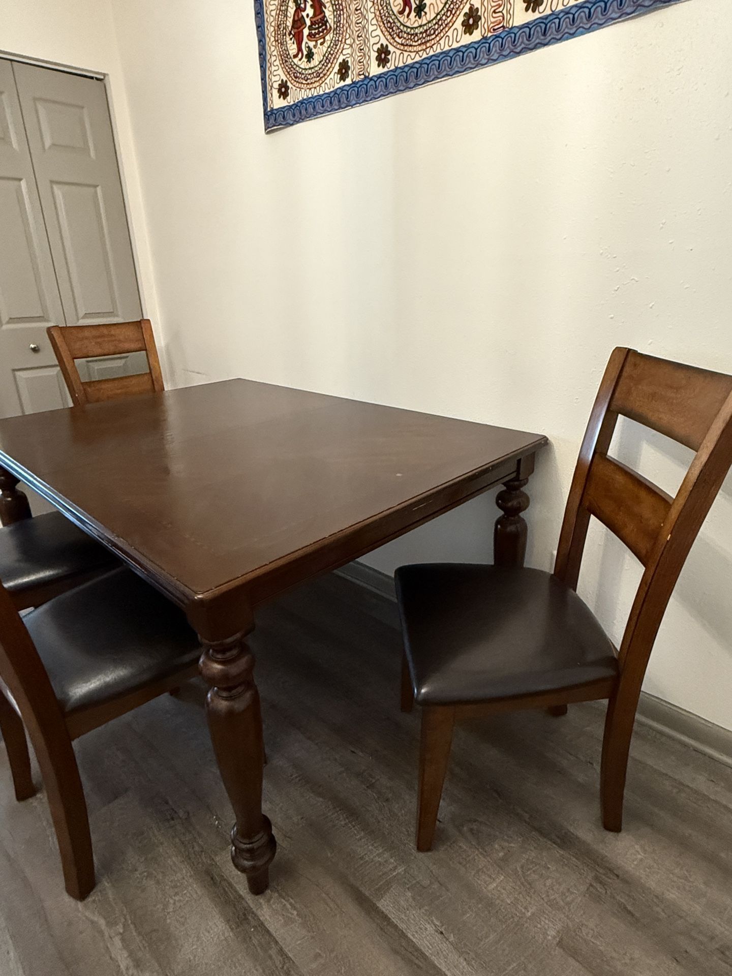 Dining Set With 4 Chairs