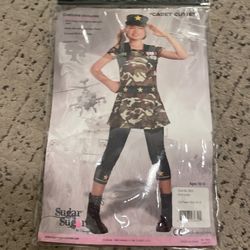 Army girl costume