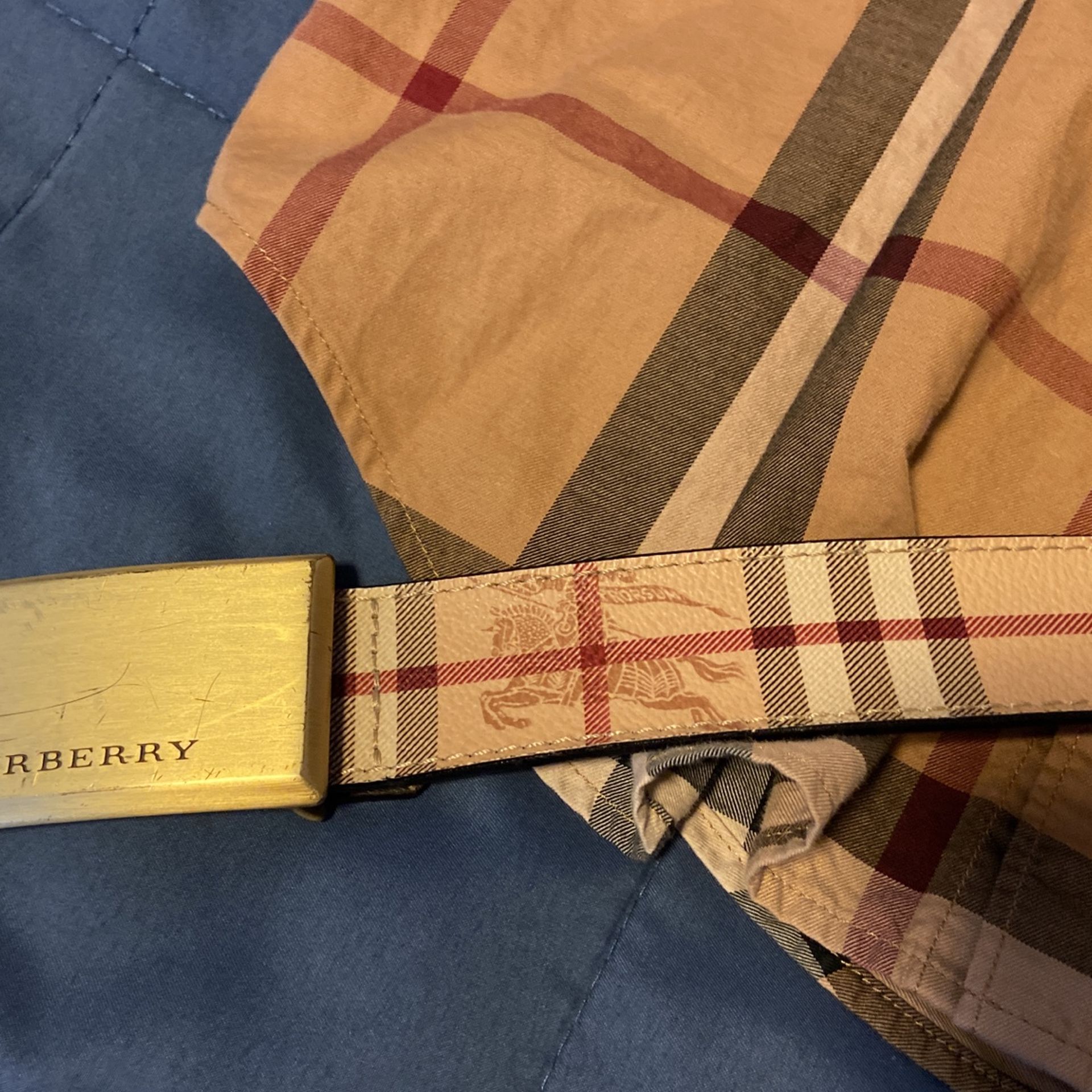 Burberry Belt Size 36