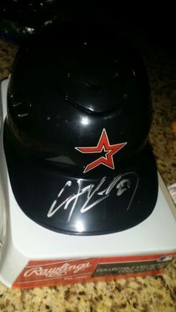 Chris Carter mini helmet