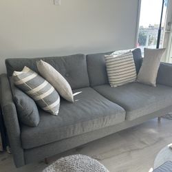 Article Comfy Grey Couch / Sofa