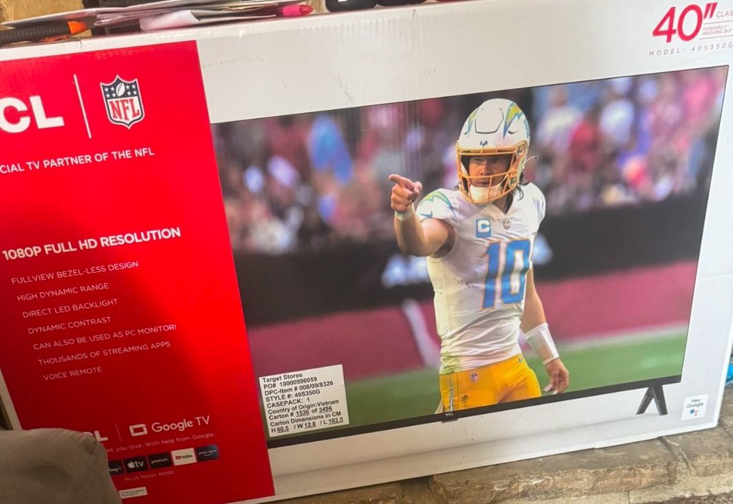 40 Inch TCL SMART TV