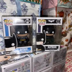 Old Batman Funko Set 