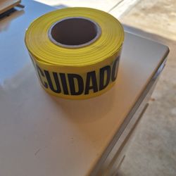 Caution- Cuidado Tape