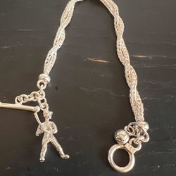 Baseball Silver Bracelet 