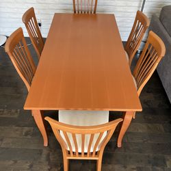 Solid Wood Dining Set