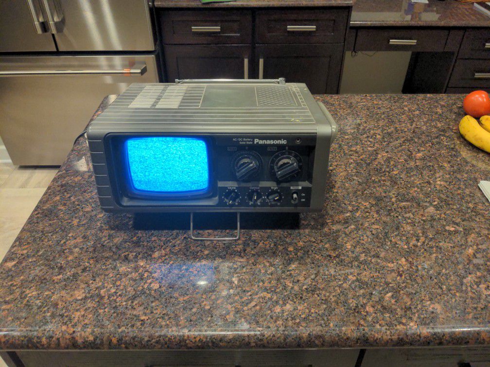 Vintage Portable Panasonic TV