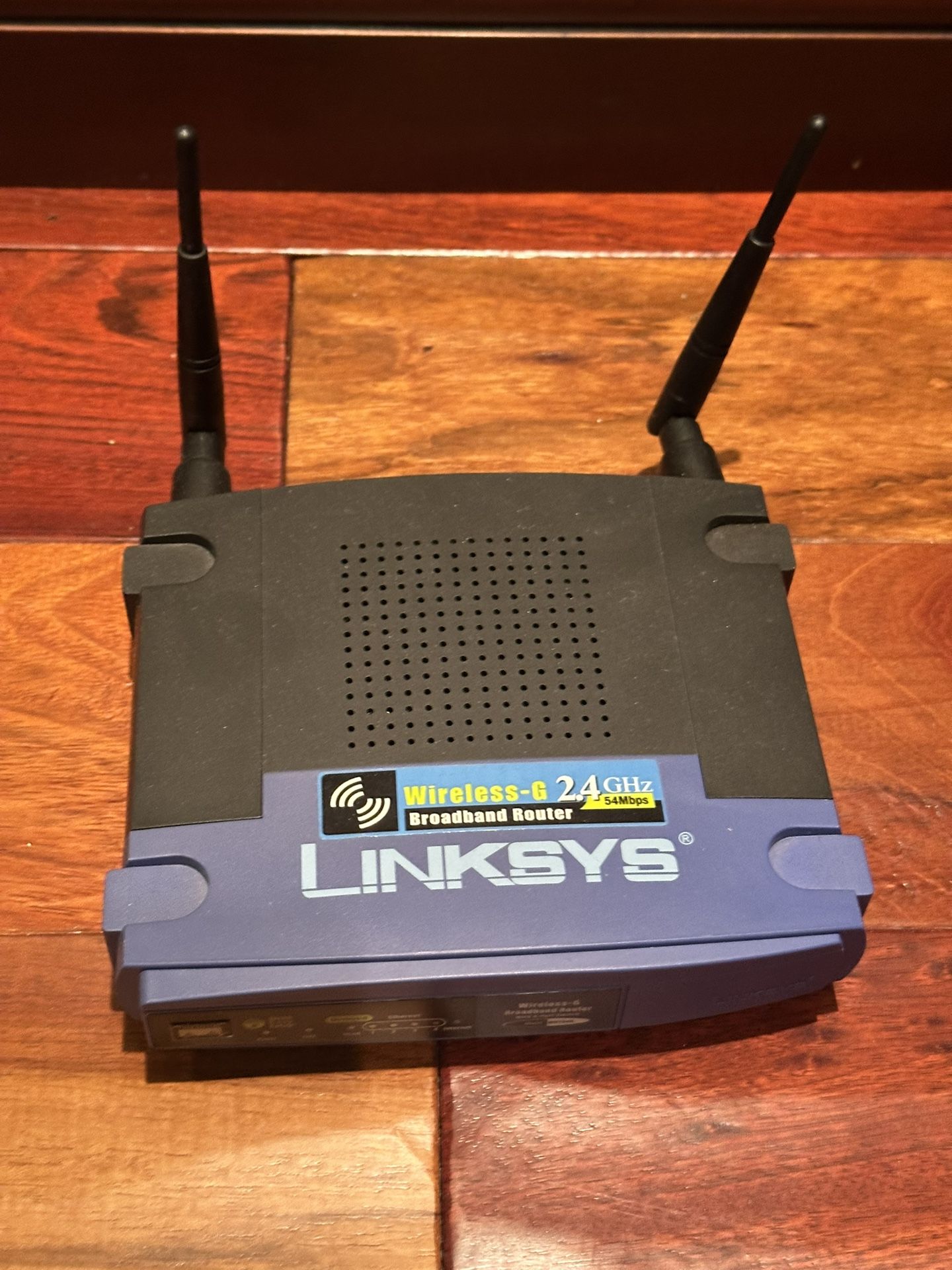 Linksys Wireless-g Broadband Router, 2.4 GHz, 54Mbps
