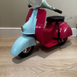 VESPA SCOOTER FIT 18" AMERICAN GIRLS DOLL 