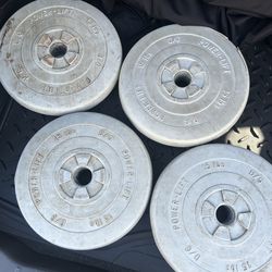 15 lb sand weights x4