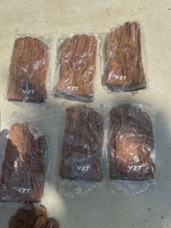 New Leather Work Gloves – Size Large – $5/Pair