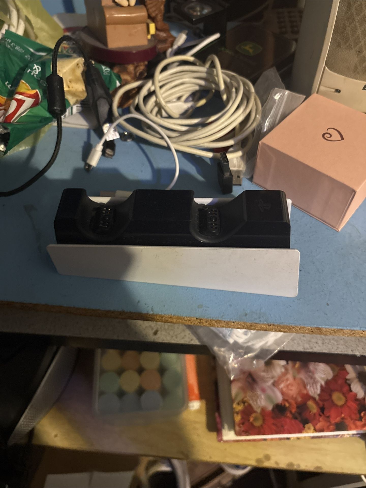 PS5 controller charging dock