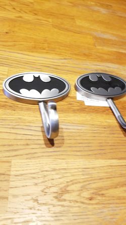 Batman comics coat or hat holders