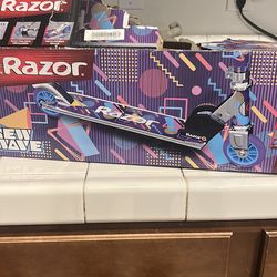 RAZOR A Kick Scooter LIMITED EDITION " New Wave Weight Limit (143) Open Box