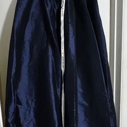 Lucy In The Sky -Corset Strapless Gown Dress in Navy- Size M