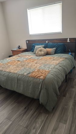 Cama King con colchon