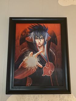 Itachi Uchiha 3D Picture Frame 🖼️