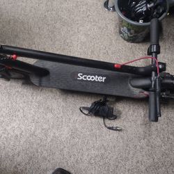 Electric Scooter And Charger 