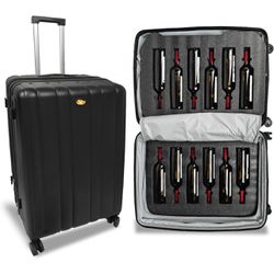 12 Bottle Wine Suitcase
