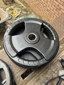 45lb Plate (4x Read Description)