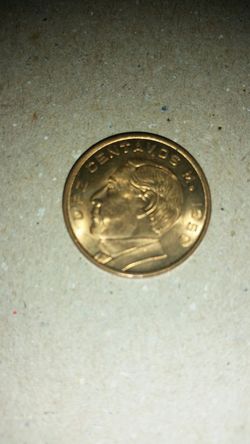 1959 Diez centavos uncirculated