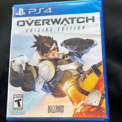 PS4 Overwatch Game 