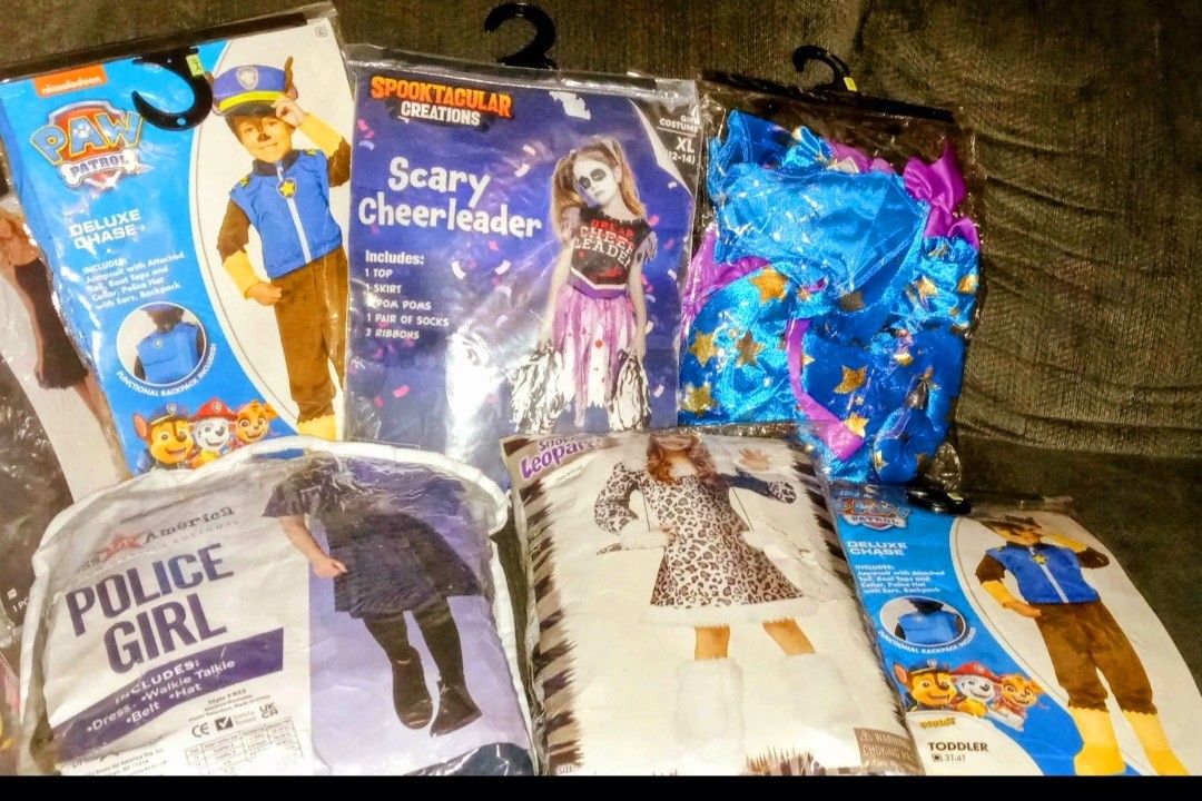 $15.00 EACH LAST MINUTE HALLOWEEN COSTUMES π