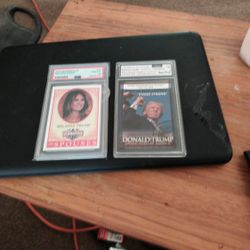 Graded Cards MELANIA TRUMP and DONALD TRUMP 