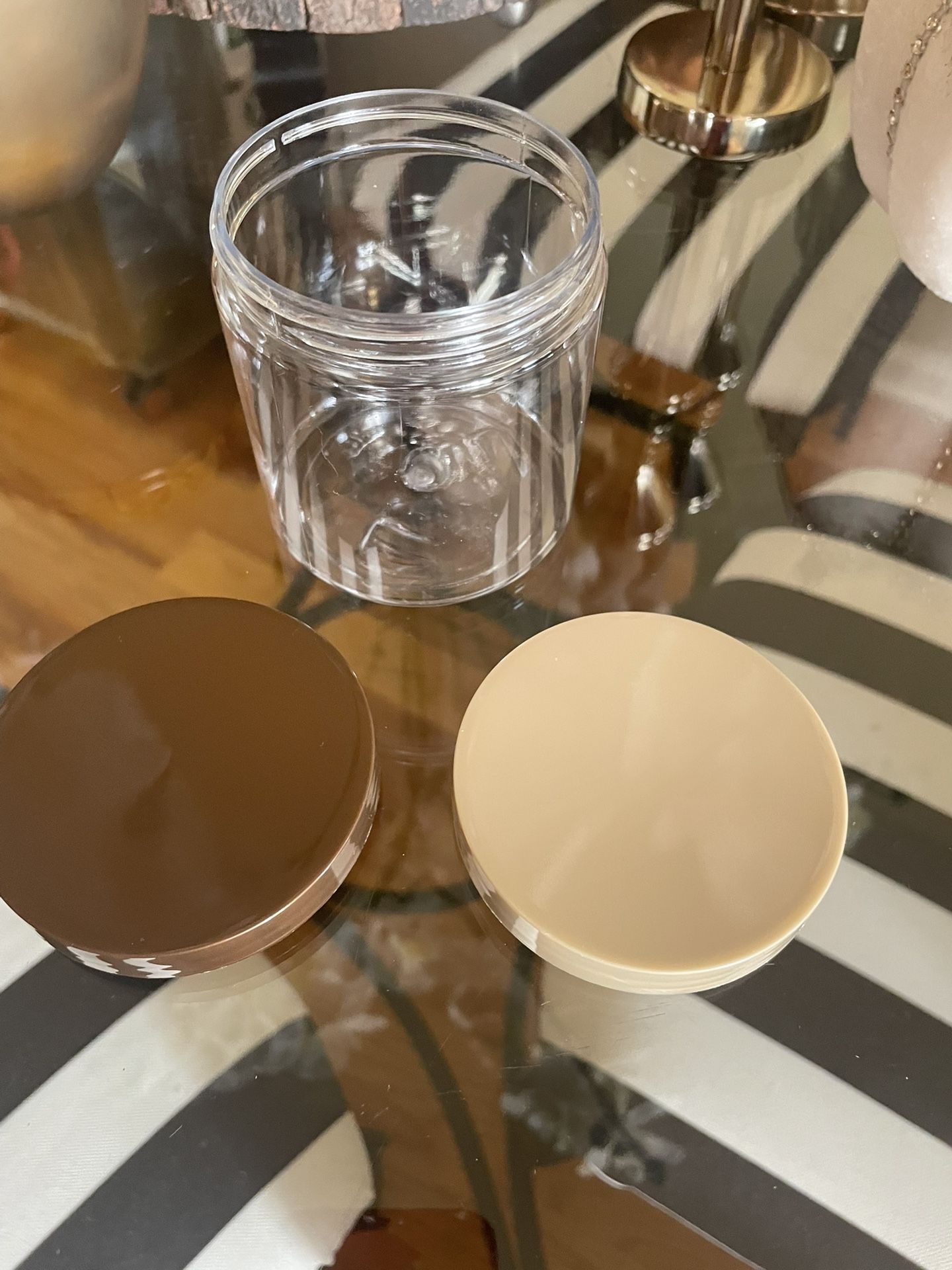 70-400 PET Plastic Jars (Lids Sold Separately)