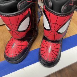 Spider-Man Size 9 Snow Boots 