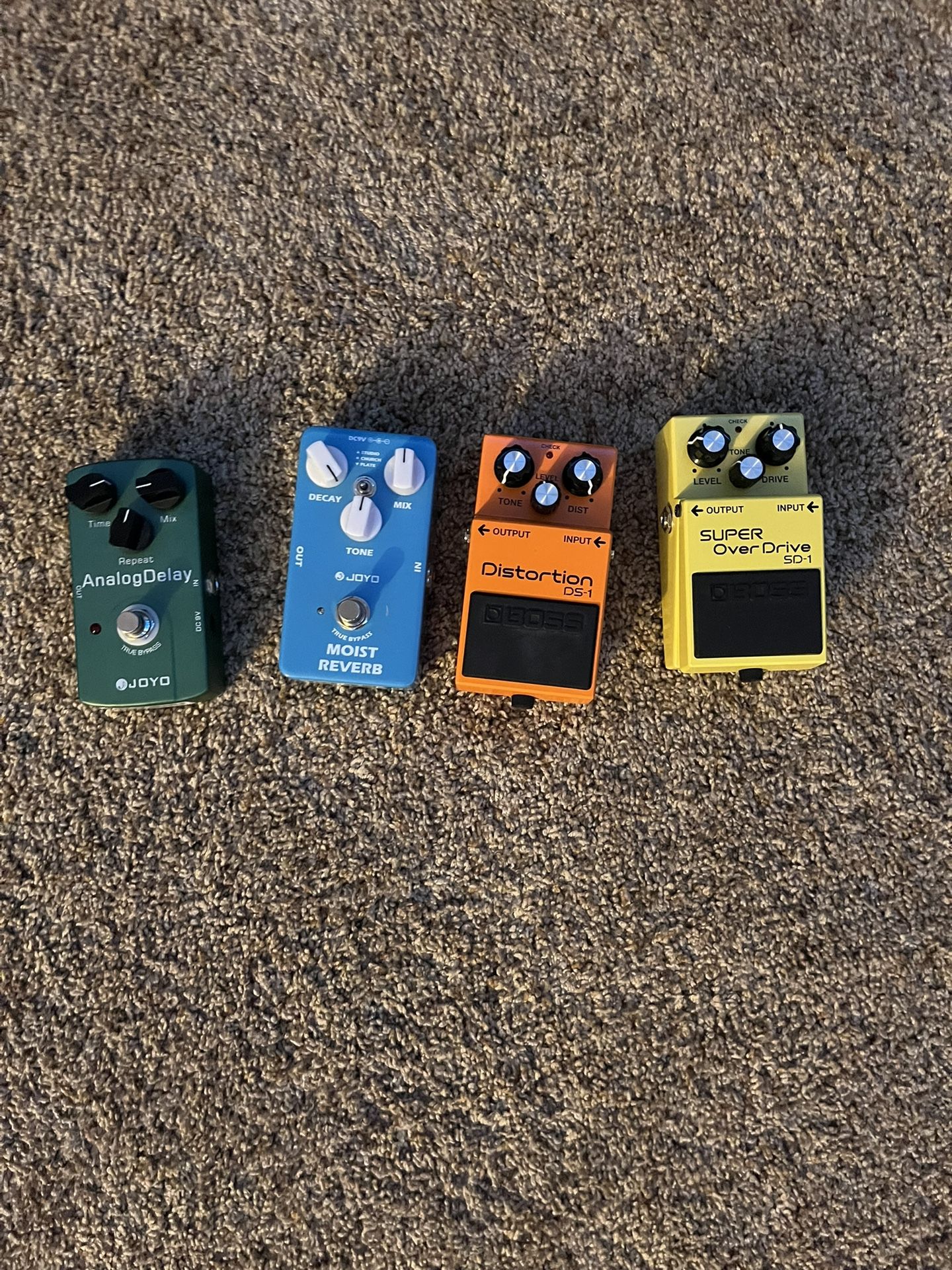 Electric Guitar Pedal Board