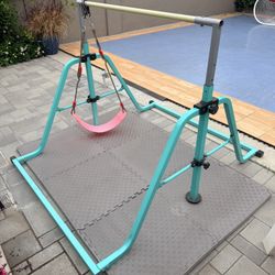 Folding Gymnastics Bar and Swing