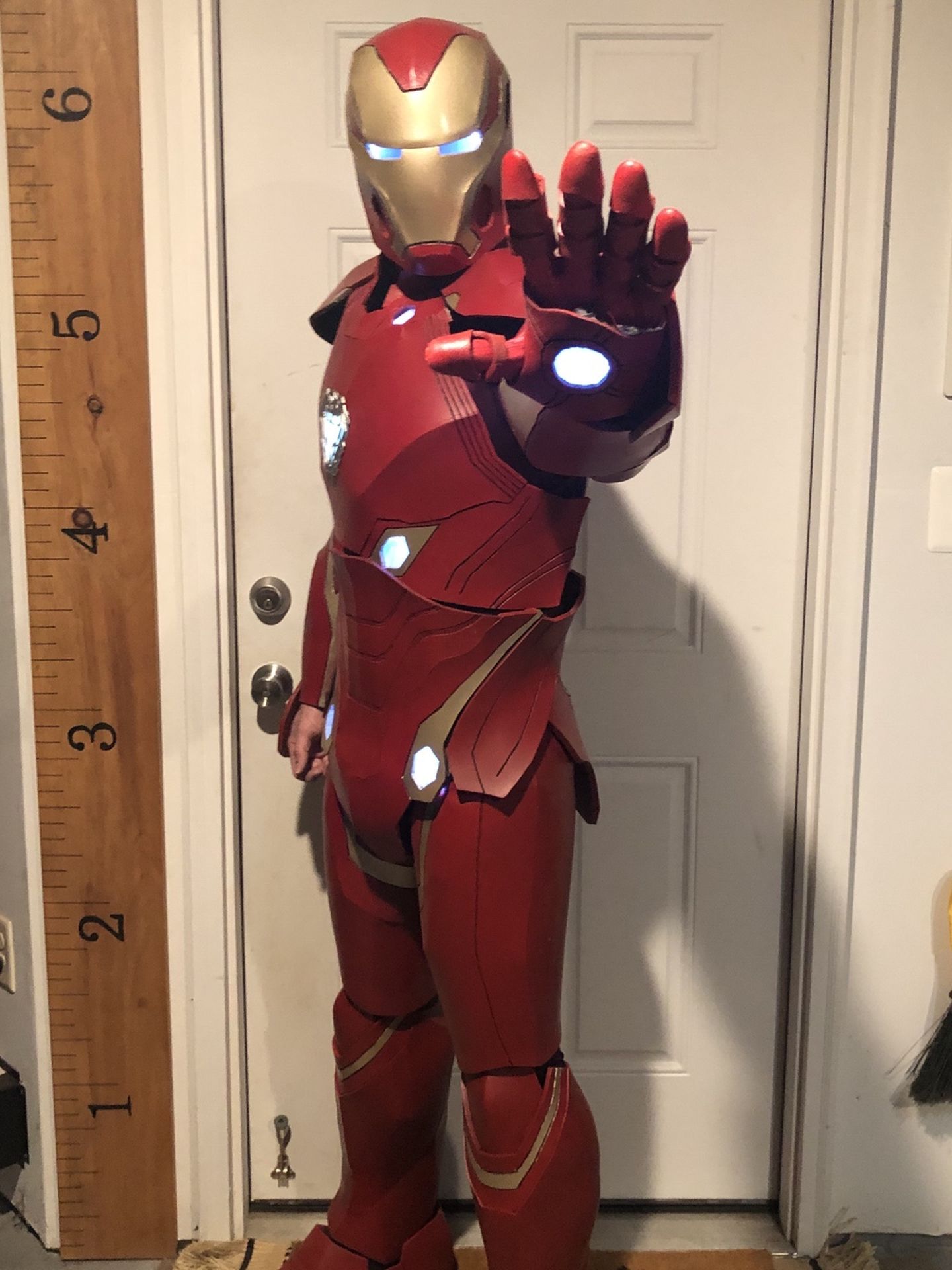 Ironman Halloween Cosplay Costume Suit Armor