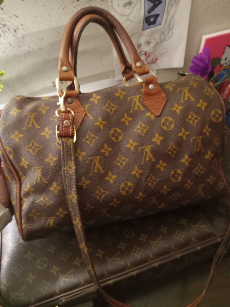 Louis Vuitton Vintage Keepall with Lock and Strap