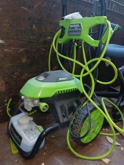 Greenworks 2000 power washer