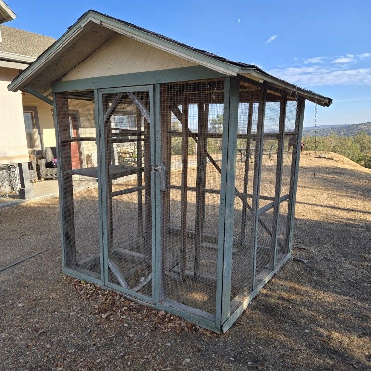 LARGE Aviary 6 ft x 6.5 ft x 7.5 ft High